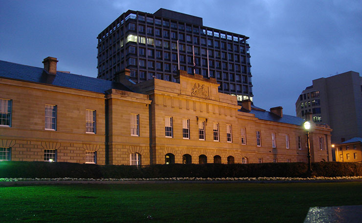 Tasmania's Parliament House, in Hobart. (IMAGE: Jorge Láscar, Flickr)