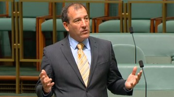 The Member for Fisher, Mal Brough.