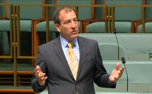 The Member for Fisher, Mal Brough.