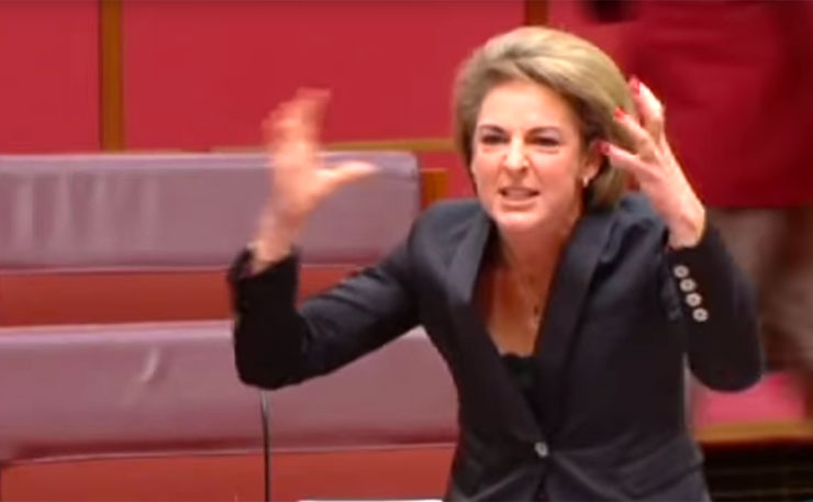 Senator Michaelia Cash... Minister for Employment.