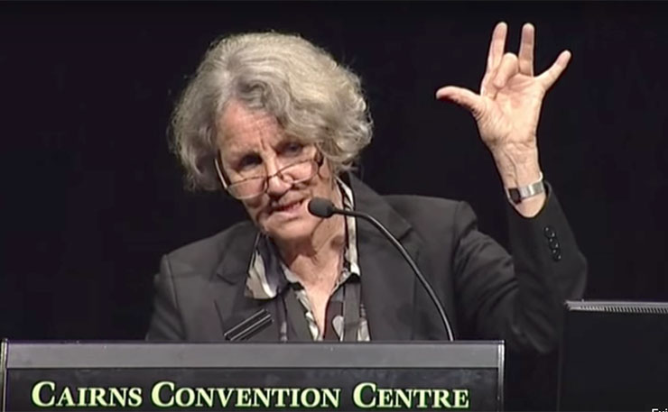 Professor Judy Atkinson, a world renowned expert on Aboriginal healing and trauma.