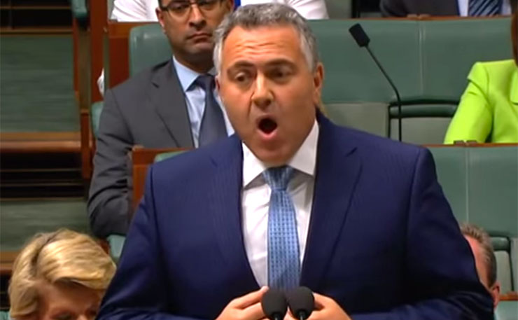 Former Australian Treasurer Joe Hockey.