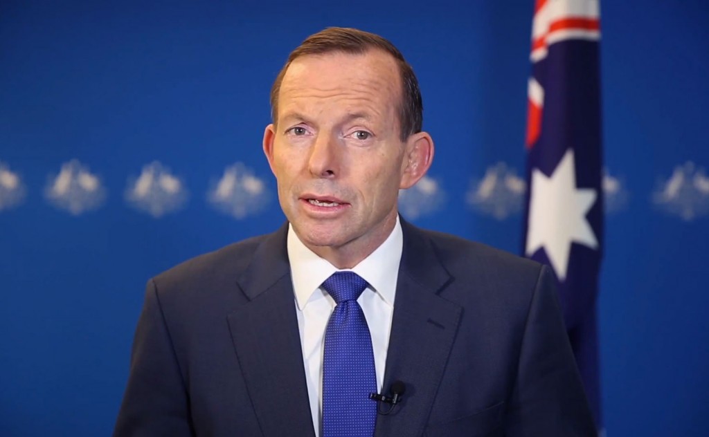 Former Australian prime minister Tony Abbott.
