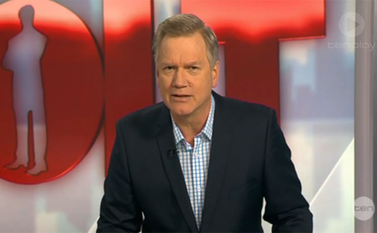Right wing columnist Andrew Bolt.