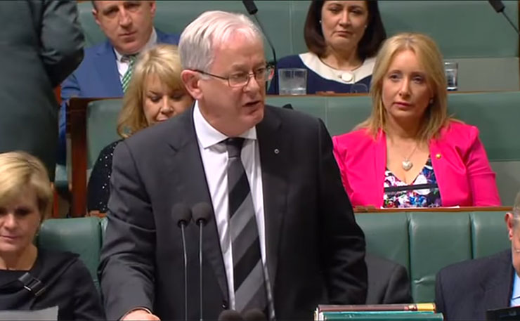 Andrew Robb, Minister for Trade. 
