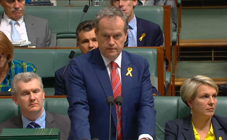 new matilda, bill shorten