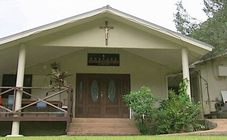The Catholic Church on Christmas Island.