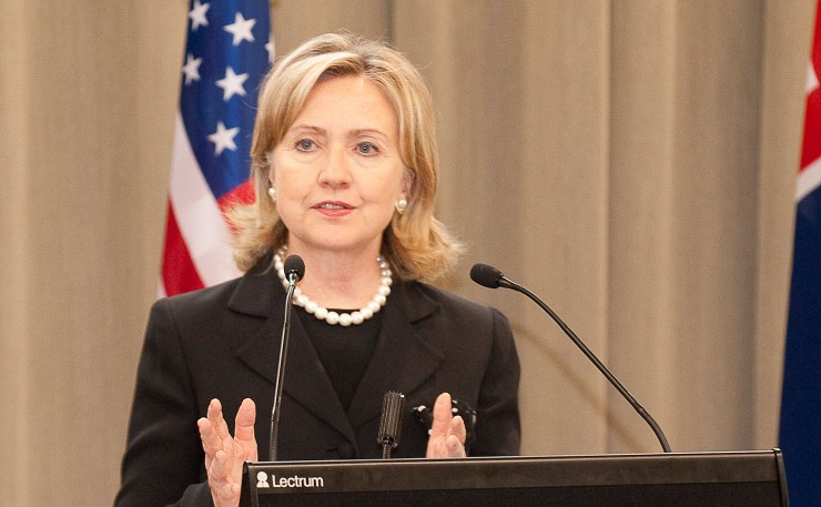 US presidential candidate Hillary Clinton. (IMAGE: US Embassy, Flickr)