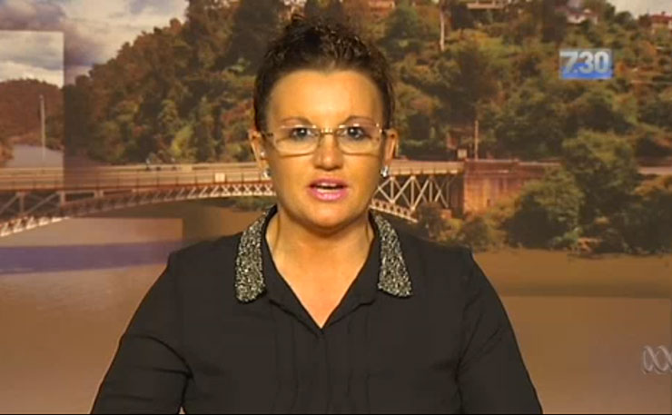 Tasmanian independent Senator, Jacqui Lambie.