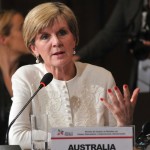 Australian Foreign Minister, Julie Bishop. (IMAGE: Ministerio de Relaciones Exteriores - URUGUAY, Flickr). 