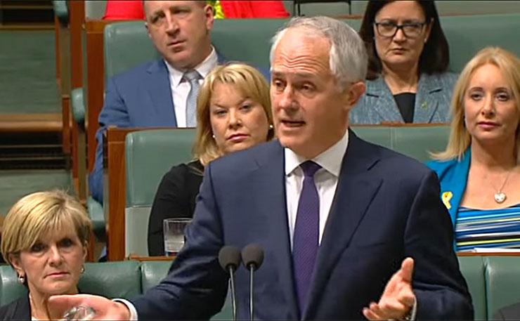 new matilda, malcolm turnbull