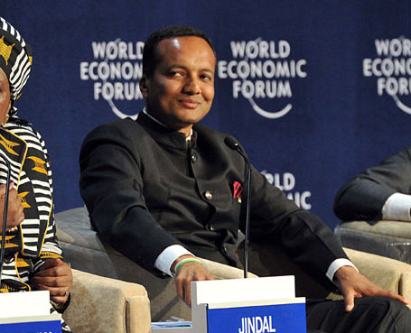 Indian mining billionaire Naveen Jindal.