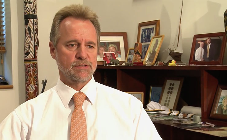 Indigenous affairs minister Senator Nigel Scullion.