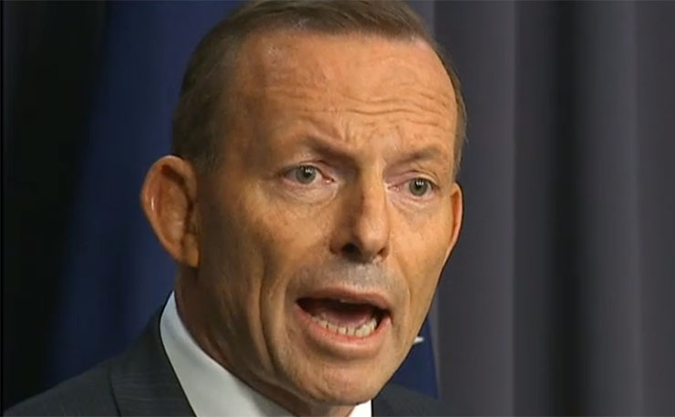 Former Prime Minister, Tony Abbott.