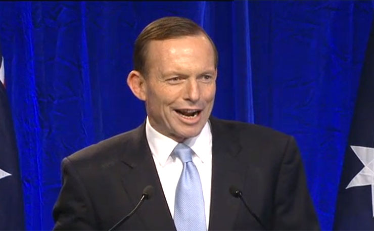 Former Prime Minister Tony Abbott.