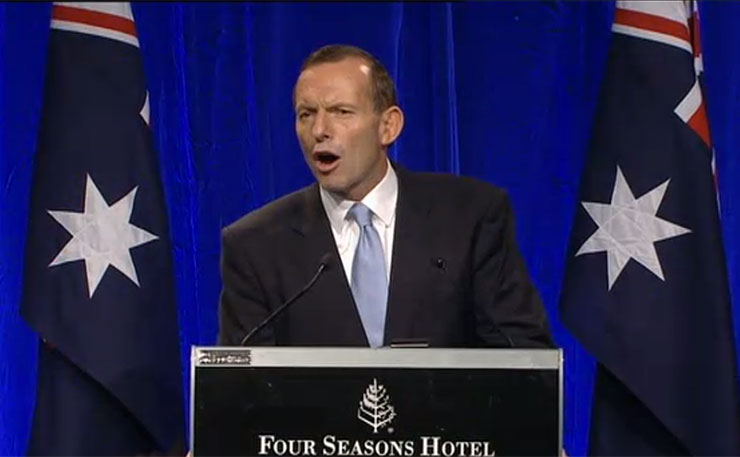 Former Prime Minister Tony Abbott.