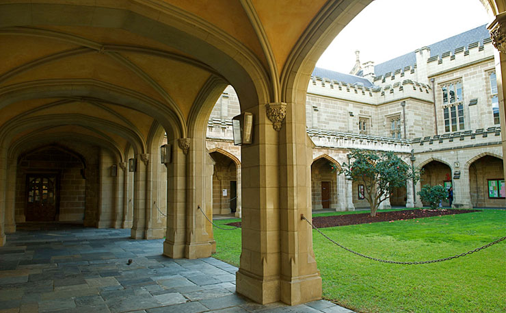 The University of Melbourne. (IMAGE: Geoff Penaluna, Flickr).