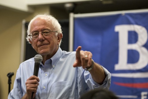 Bernie Sanders. Image: Phil Roeder/Flickr.