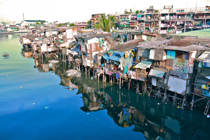 A Manila slum. Rita Willaert/Flickr.