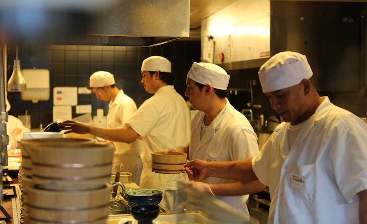 flickr, chefs, working, workers, kitchen, udon