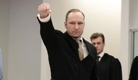 Terrorist Anders Breivik. (IMAGE: Day Donaldson)