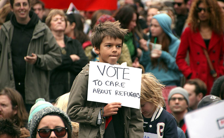 new matilda, refugees voting trends australia