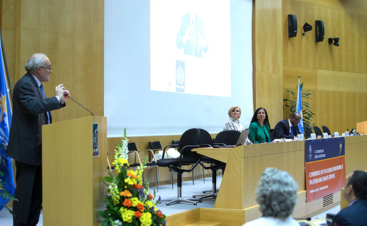 Secretary General of the WMO, Michel Garraud. (IMAGE: U.S. Mission Geneva/ Eric Bridiers, Flickr)