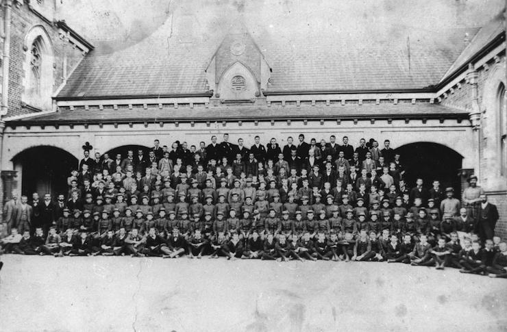 Brisbane Grammar School students, just before 1900. Image: Wikipedia.