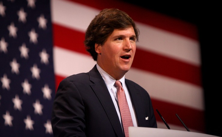 Conservative Fox host, Tucker Carlson. (IMAGE: Gage Skidmore, Flickr)