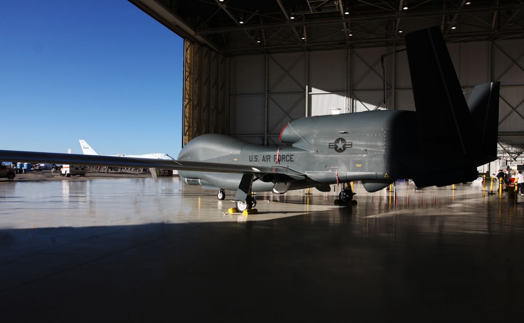 A United States 'Global Hawk' drone. (IMAGE: Rennett Stowe, Flickr)