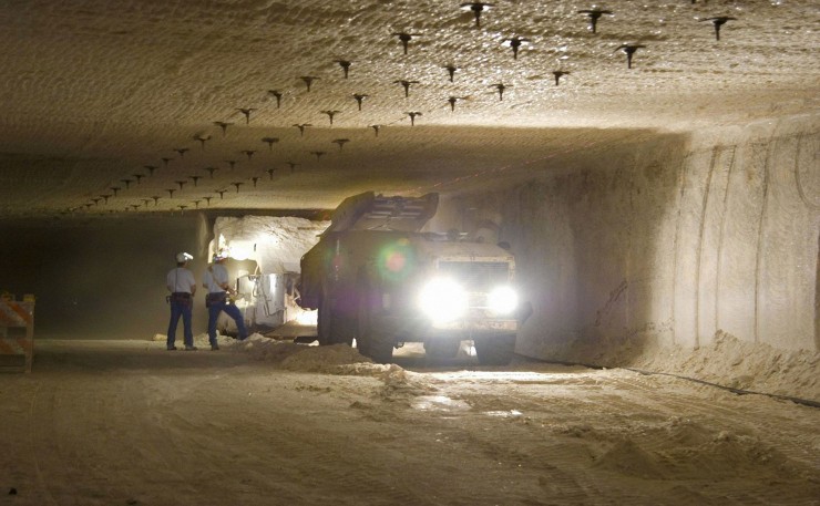 The Waste Isolation Pilot Plant near Carlsbad, built in geological salt beds deep underground in New Mexico. (IMAGE: Nuclear Regulatory Commission, Flickr).