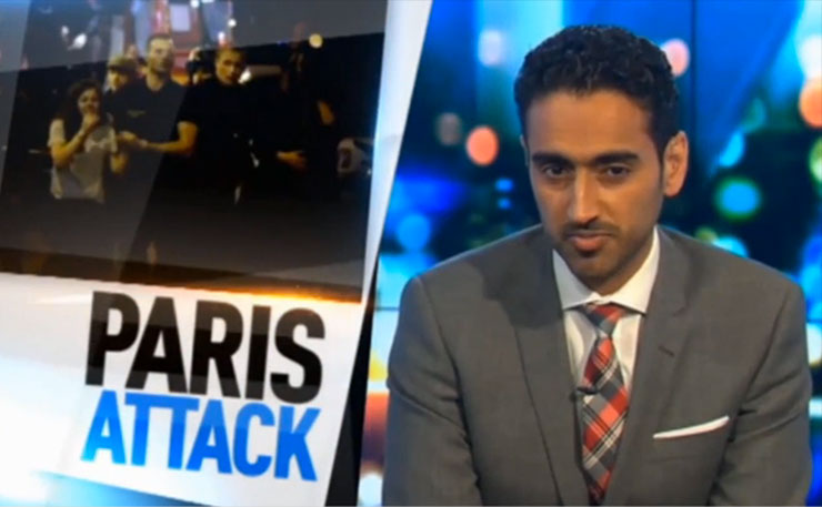 The Project's Waleed Aly. 