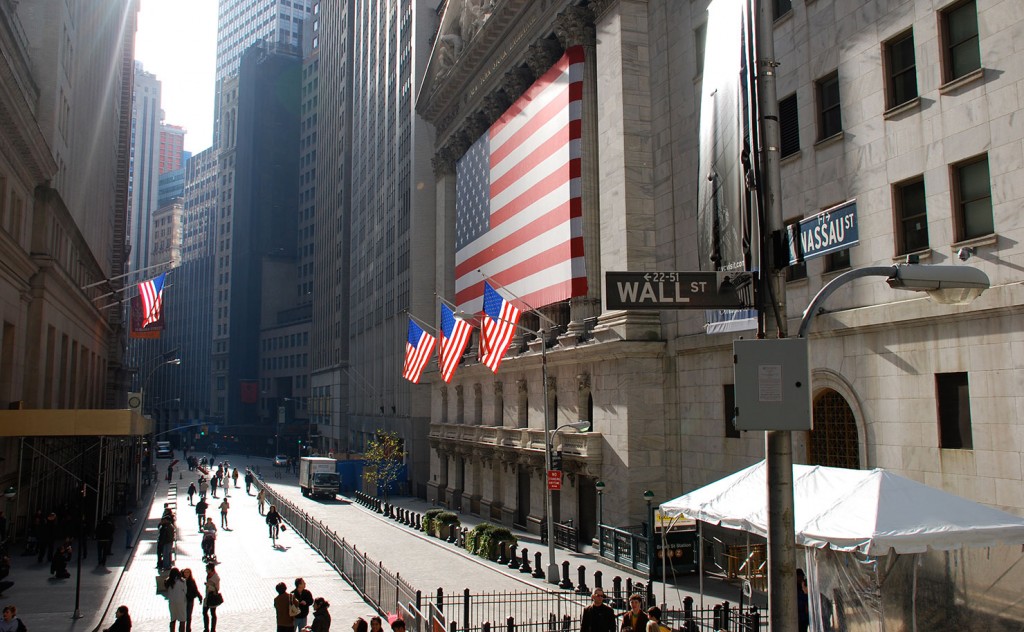 A file image of Wall Street, New York. (IMAGE: Dave Center, Flickr).