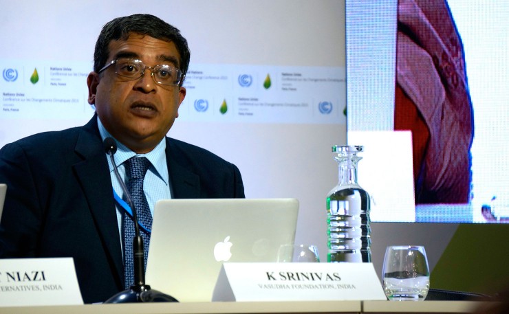 Srinivas Krishnaswamy, CEO of Indian green group the Vasudha Foundation. (IMAGE: Thom Mitchell, New Matilda)