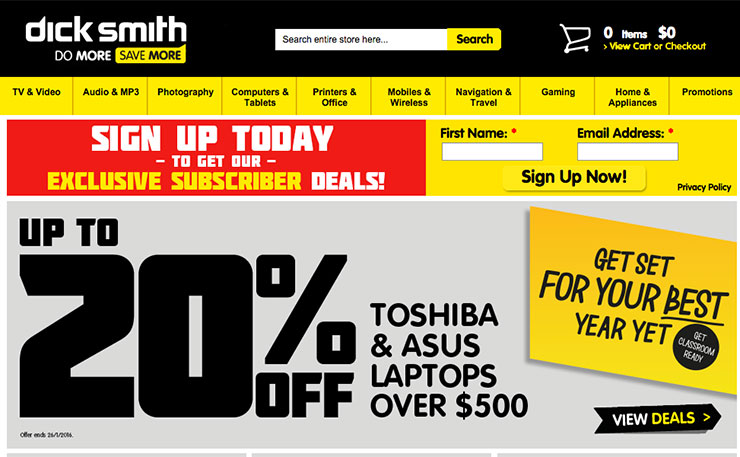 Dick-Smith-Sale