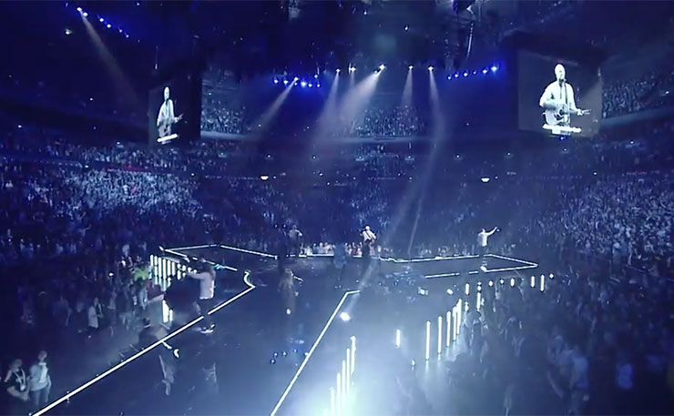 Hillsong Church, pictured during their annual conference.