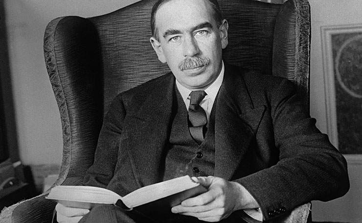Economist John Maynard Keynes.
