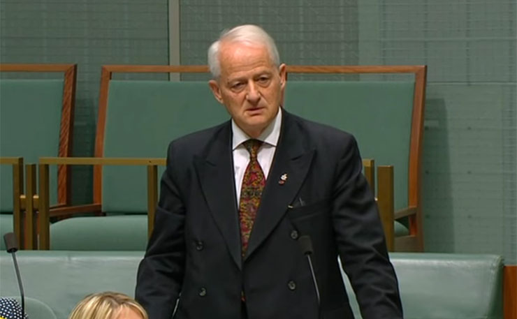 Former Minister for Immigration, Philip Ruddock.