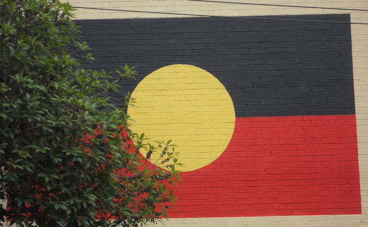 new matilda, aboriginal flag