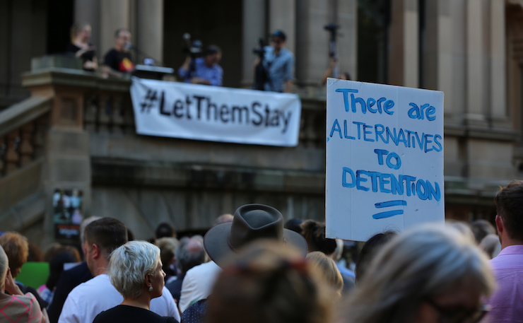 A #LetThemStay protest in Sydney. (IMAGE: Andrew Hill, flickr).