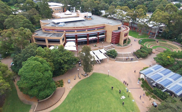 The McKinnon Building, at the University of Wollongong. (IMAGE: Chris Moore, Flickr)