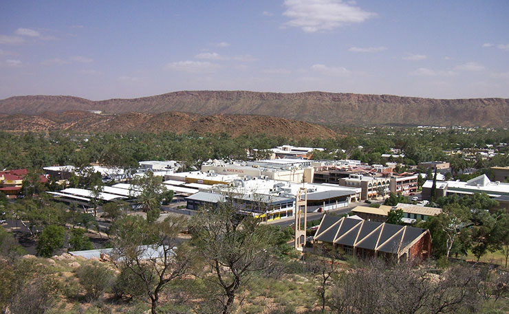 Alice Springs... in Arrernte Country. (IMAGE: Leonora Enking, Flickr)
