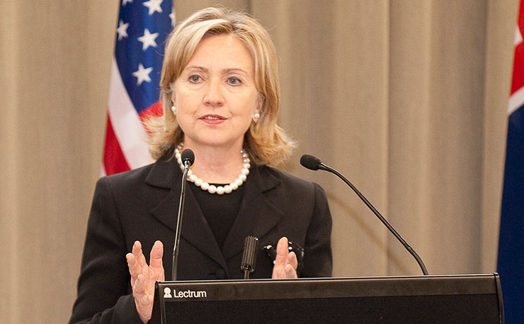US Presidential Democratic candidate Hillary Clinton. (IMAGE: US Embassy, Flickr)