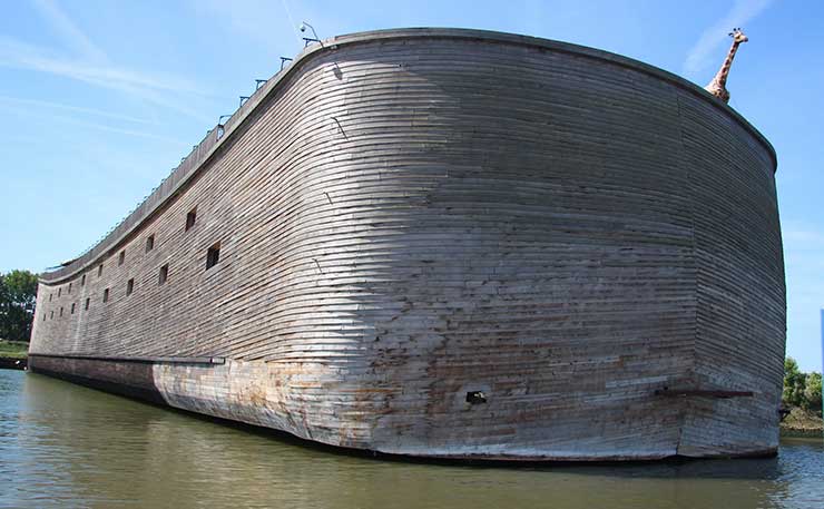 A life size Noah's Ark, built in the Netherlands and now operating as a tourist attraction. (IMAGE: bert knottenbeld, Flickr)