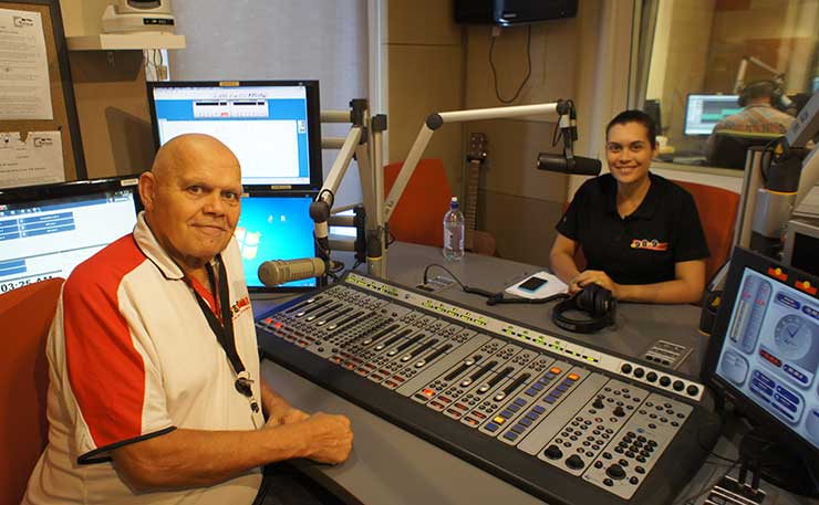 The legendary Tiga Bayles, pictured with Amy McQuire in 2015.