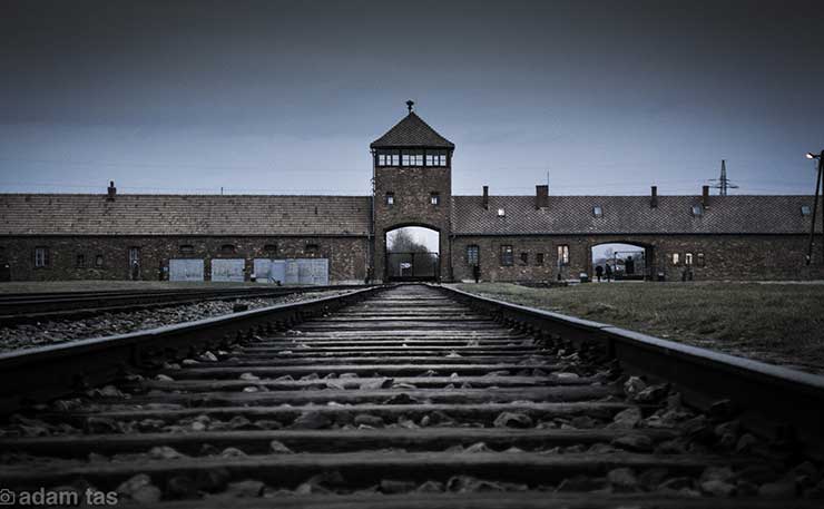 The one way track to Auschwitz-Birkenau, German Nazi Concentration and Extermination Camp. (IMAGE: Adam Tas, Flickr)