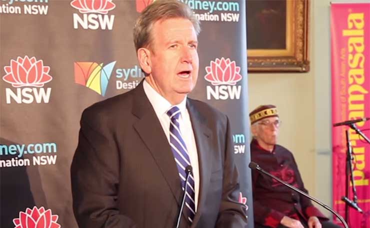 Former NSW Premier, Barry O'Farrell.