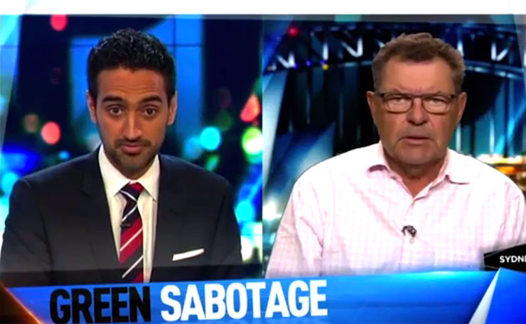 Waleed Aly and Steve Price.