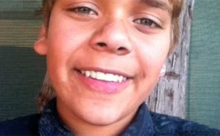 Elijah Doughty, 14, who was killed in Boulder near Kalgoorlie in August 2016.