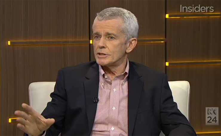 One Nation Senator Malcolm Roberts, appearing on ABC's Insiders program in August 2016.